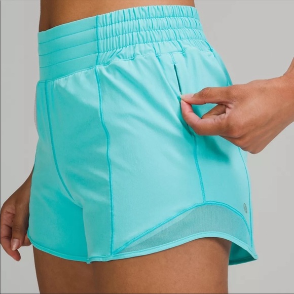Lululemon Hotty Hot High Rise 4” shorts. - Picture 2 of 8
